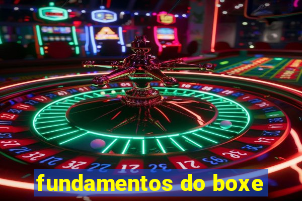 fundamentos do boxe